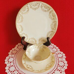 HEINRICH Germany Cup Saucer Plate Mixed Collection Wunsiedel Bavaria Porcelain